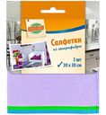 Салфетки для уборки Глобус 30×30 см, 3шт.