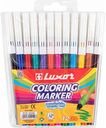 Фломастеры Luxor Coloring, 12 цветов