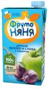 Нектар из яблок и слив, Фрутоняня, 500 мл