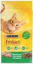 Сухой корм для кошек Friskies с кроликом и полезными овощами, 2 кг