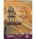 Маска для лица тканевая L.Sanic Herb Aroma Story с экстрактом пачули и эффектом ароматерапии, 25мл