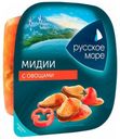 Салат Русское море из мяса мидии чилийской-овощей 150 г