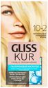 Краска для волос Gliss Kur Уход и увлажнение натуральный холодный блонд тон 10-2