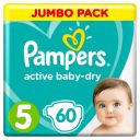 Подгузники Pampers Active Baby-Dry 5 (11-16 кг) 60 шт