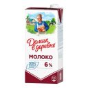 Молоко 6% ультрапастеризованное 950 мл Домик в Деревне