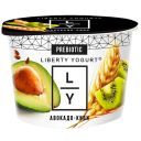 Йогурт LIBERTY авокадо-киви-шпинат-орех, 3,5%, 130г