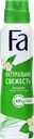 Дезодорант-антиперспирант спрей женский ФА Натуральная свежесть Белый чай, 150мл