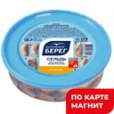 БАЛТИЙСКИЙ БЕРЕГ Сельдь атл по-цар ф/кус в масл400г пл/бан:6