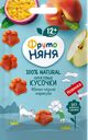 Фруктовые кусочки ФРУТОНЯНЯ Яблоко, персик и маракуйя, с 12 месяцев, 15г