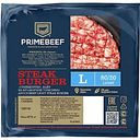 Котлеты стейк бургер Primebeef Лайт из мраморной говядины, 320г