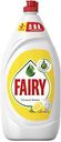 Гель для мытья посуды поглощение жира Fairy Сочный лимон, 1,35л