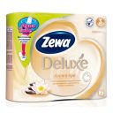 Бумага туалетная Zewa Deluxe Delicate Care 3 слоя 4 рулона