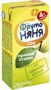 Сок прямого отжима ФрутоНяня Яблоко, 200 мл