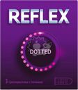 Презервативы Reflex Dotted из натурального латекса в смазке 3шт
