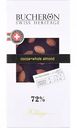 Шоколад горький Bucheron с миндалём 72 % какао, 100 г