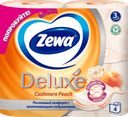 ZEWA Deluxe т/бумага Персиковая с аром.персика 3сл 4рул:14