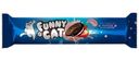 Печенье Funny Cat сахарное с какао и клубничной начинкой, 158г