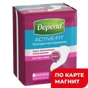 Прокладки DEPEND урологические ультра мини, 12шт.
