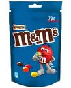 Драже M&M's Криспи с молочным шоколадом, 70 г