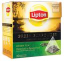 Чай зеленый Lipton Green Gunpowder в пирамидках, 20х1.8 г