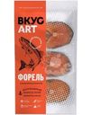 Форель Вкус Арт радужная стейк с кожей мороженая 400г