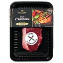 Стейк говяжий РУССКИЙ МРАМОР Стриплойн охлажденный, 250г