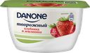 Продукт творожный DANONE клубника-земляника, 3,6%, 130г