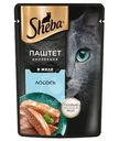 Корм влажный Sheba Нежный паштет в желе с лососем для кошек 75г