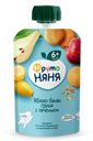 Пюре ФрутоНяня из яблок бананов и груш с печеньем с 6 месяцев, 90г
