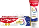 Зубная паста COLGATE Total 12 Профессиональная Отбеливающая с цинком и аргинином для борьбы с потемнениями эмали и с антибактериальной защитой, 75мл