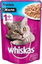 Влажный корм Whiskas Лосось, 85 г