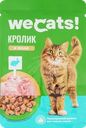 Корм консервированный для кошек WECATS с кроликом в желе