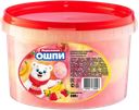 Сахарная вата со вкусом банана и клубники «МЕДВЕЖОНОК ОШПИ», 200 г