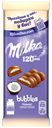 Шоколад молочный Milka Bubbles пористый c кокосовой начинкой, 92г
