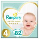 Подгузники Pampers Premium Care  Размер 4, (9-14 кг), 82 шт