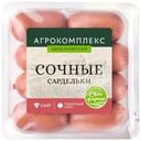 Сардельки Агрокомплекс Выселковский Сочные из мяса цыплят вареные 420г