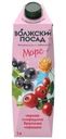 Морс Волжский посад Черная смородина, брусника, морошка 1л