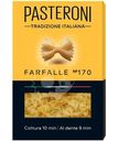 Макароны Pasteroni Фарфалле №170 из твёрдых сортов пшеницы, 400г