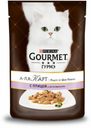 Корм для кошек Gourmet A la Carte птица баклажаны цуккини томаты, 85 г