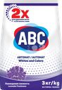 Стиральный порошок ABC Лаванда, 3кг