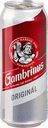 Пиво Gambrinus Ориджинал светлое фильтрованное 4.3%, 500мл