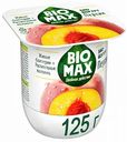 Биойогурт BioMax Двойное действие Персик 2,2%, 125 г