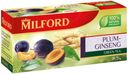 Чай Milford «Слива-Женьшень» зелёный, 20х1.75 г