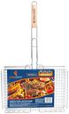 Решётка-гриль FIREMARK 2003 хром, регулируемая, 62-40x28x6см