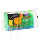 Губки кухонные QUALITA BUBBLE EFFECT 5шт