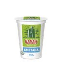 Сметана 15% Чабан Нальчикский МК п/б, 400 г