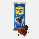 Молочный шоколад с печеньем Oreo Alpen Gold 80г