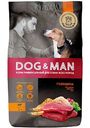 Сухой корм для собак всех пород Dog&Man Говядина, 2 кг