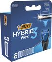Кассеты д/станка мужские Bic Flex3 8шт