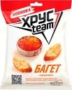 Сухарики пшеничные ХРУСTEAM Багет Красная икра, 60г
